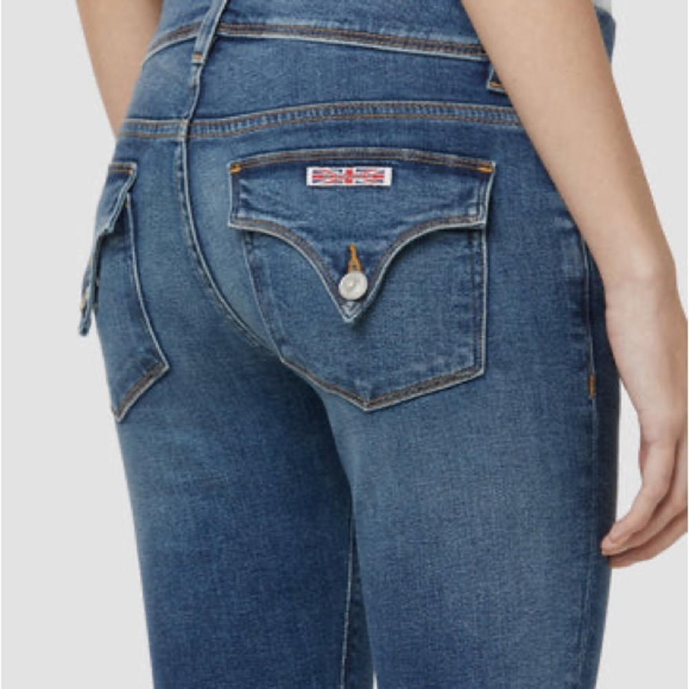 Hudson Jeans Beth Baby Bootcut Women's Classic Blue Jeans